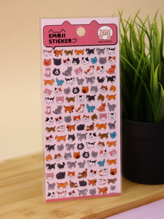 Наклейки &quot;Cute cats&quot; (9*20,5 см) 