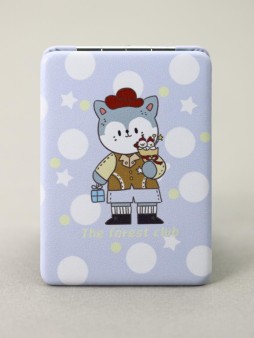 Зеркало "The forest club", purple