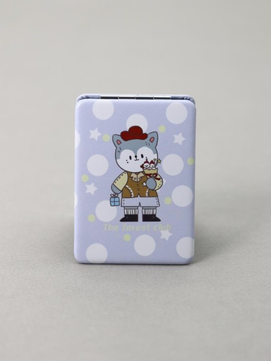 Зеркало &quot;The forest club&quot;, purple 