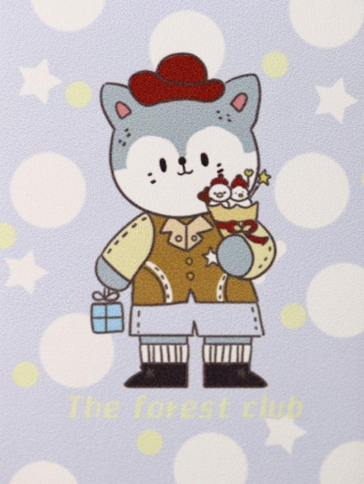 Зеркало &quot;The forest club&quot;, purple 