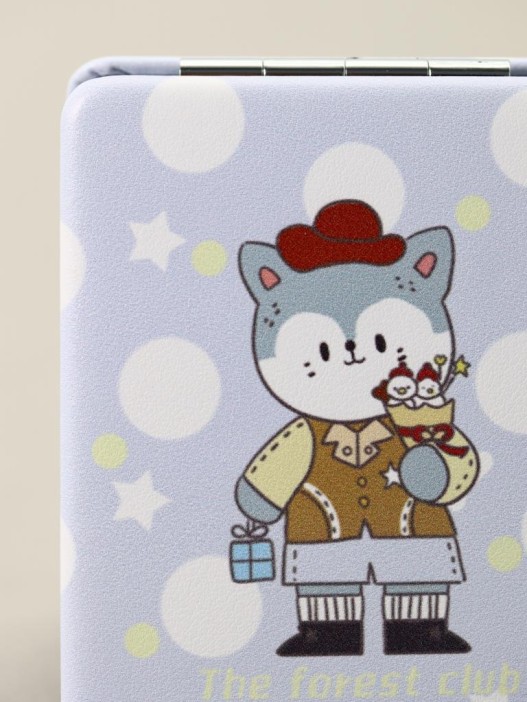 Зеркало &quot;The forest club&quot;, purple 