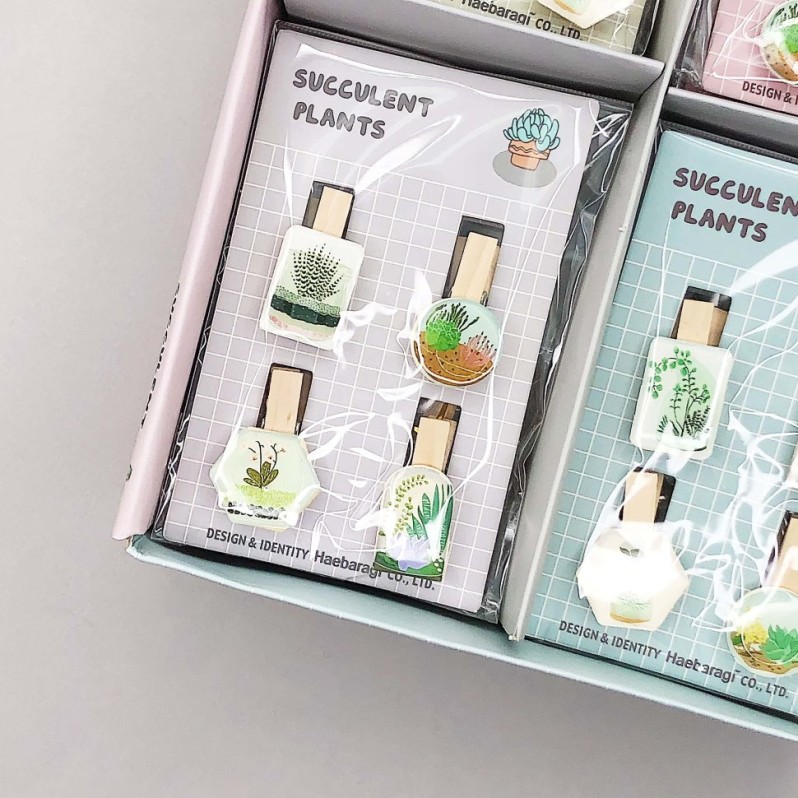 Прищепки &quot;Leaves&quot;, gray 