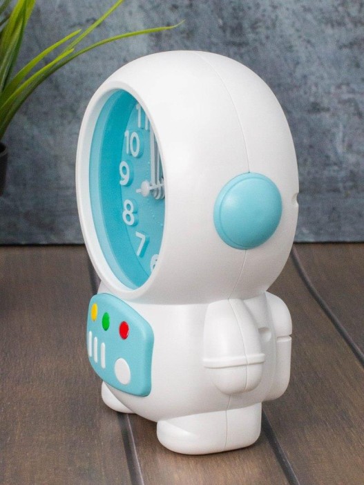 Часы-будильник «Cheerful cosmonaut», blue (14,5х11,5 см) 