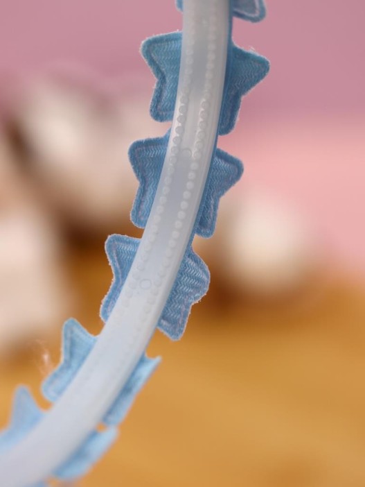 Ободок для волос GIRLY "Blue stars", blue 