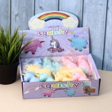 Мялка - антистресс «Squeeze unicorn», шоу-бокс 12 шт.