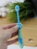 Зубная щётка для взрослых iLikeGift &quot;Lil Paw&quot;, blue (10 см) 