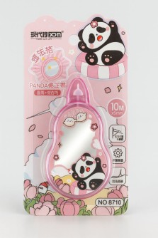 Корректор "Panda with a flower", 10м*5мм, pink