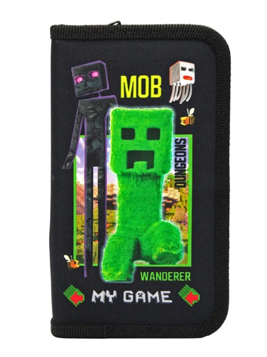 Пенал корпусный "My Game", полиэстер 210 ден (19*11см)