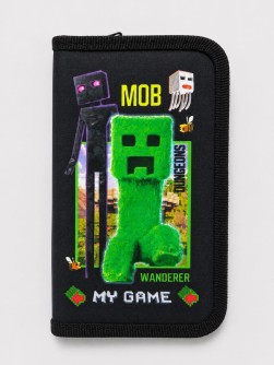 Пенал корпусный "My Game", полиэстер 210 ден (19*11см)