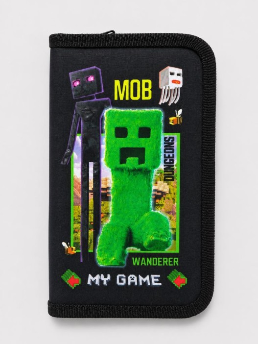 Пенал корпусный "My Game", полиэстер 210 ден (19*11см)