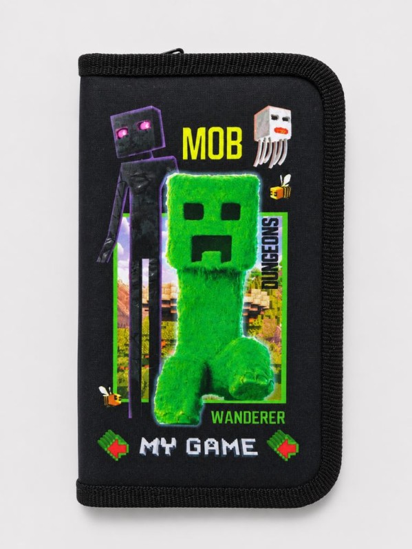 Пенал корпусный "My Game", полиэстер 210 ден (19*11см)