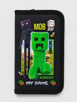 Пенал корпусный "My Game", полиэстер 210 ден (19*11см)