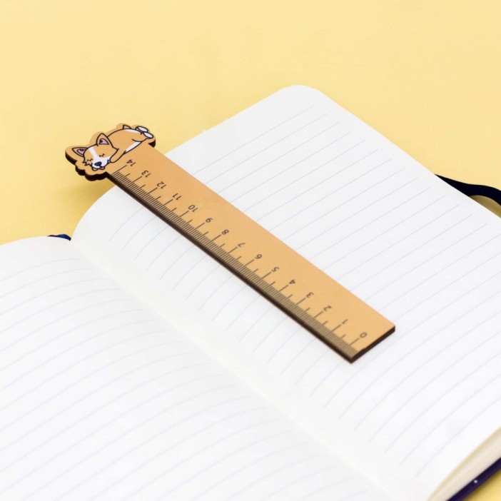 Линейка Sleeping Corgi 