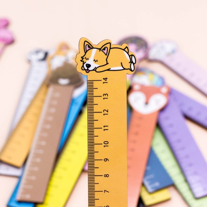 Линейка Sleeping Corgi 