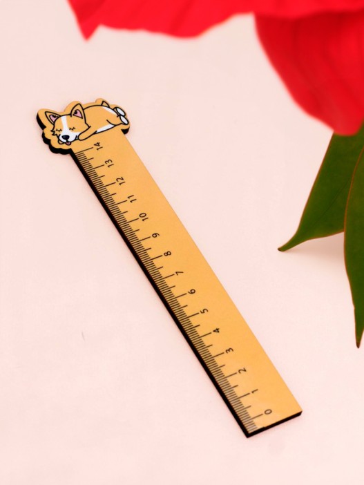 Линейка Sleeping Corgi 