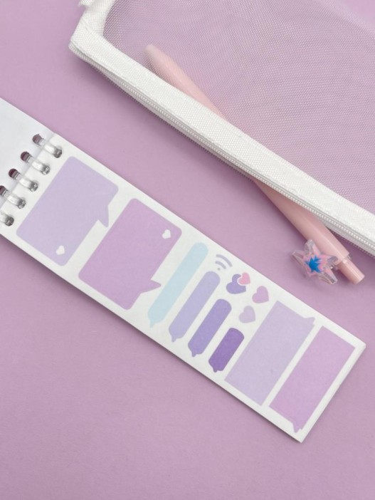 Набор стикеров &quot;Figures&quot;, pink 