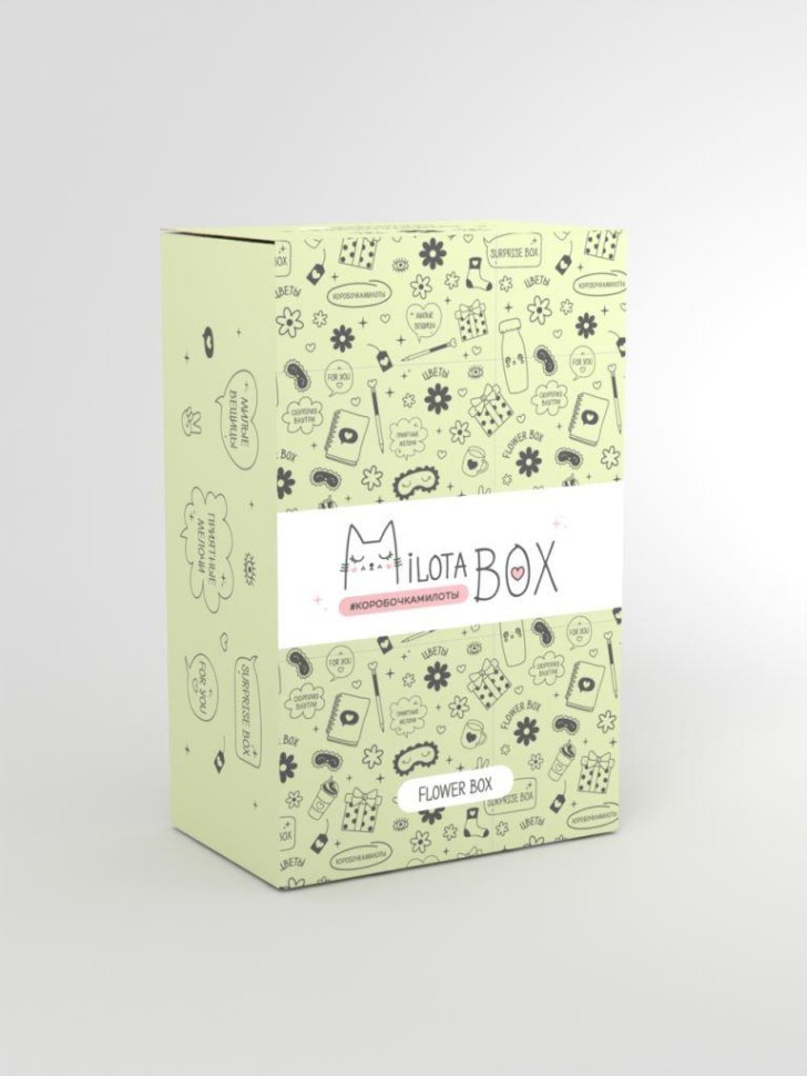 MilotaBox мини "Цветочный Бокс" (в прошлом дизайне)