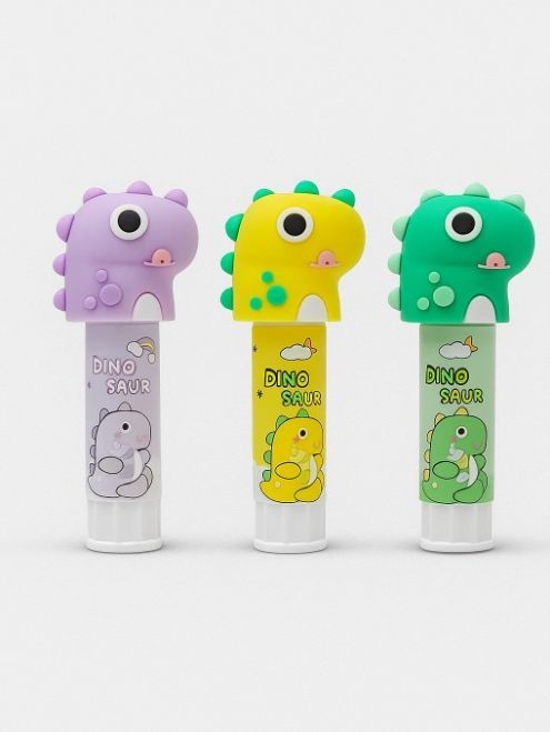 Клей канцелярский &quot;Purple dinosaur&quot;, mix (9 г) 