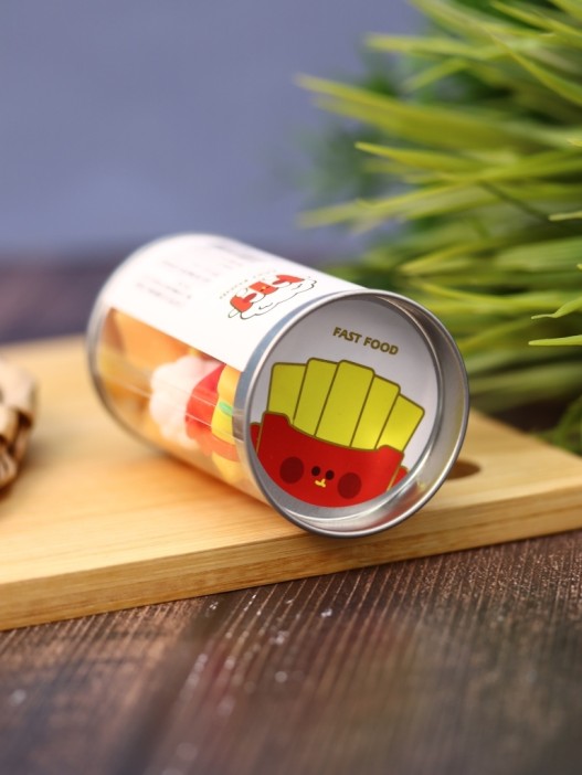 Набор ластиков &quot;Foodie burger&quot;, mix 