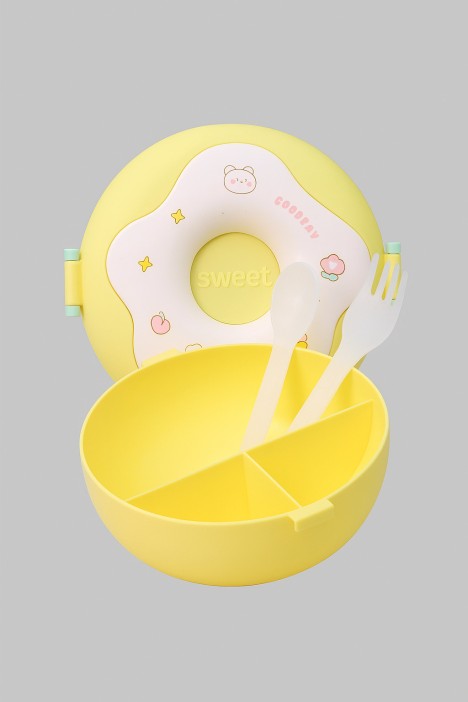 Ланчбокс &quot;Donut&quot;, yellow, 1000 мл 