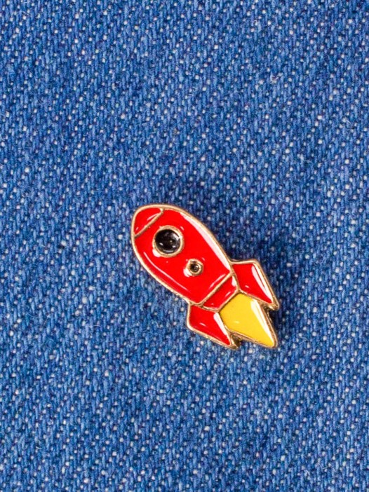 Значок металлический iLikeGift &quot;Rocket&quot; 