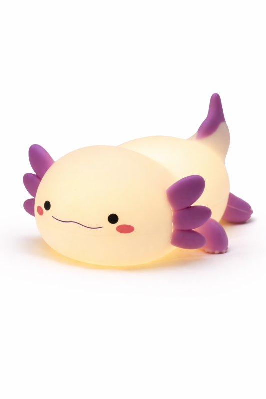 Ночник "Axolotl", розовый (17.5*13.2*6.2 см) 