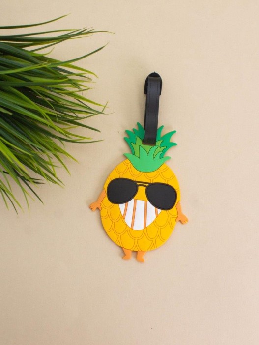 Бирка для багажа &quot;Funny pineapple glass&quot; 