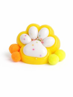 Мялка - антистресс «Нежная Таба ЛАПКА», жёлтая