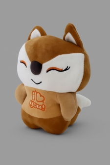 Мягкая игрушка "Лисья любовь", 25 см