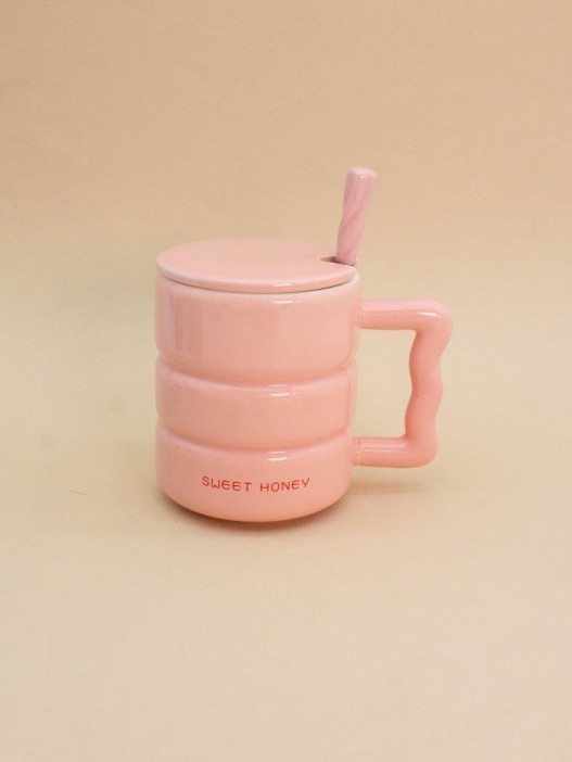 Кружка «Sweet honey», pink (400 ml) 