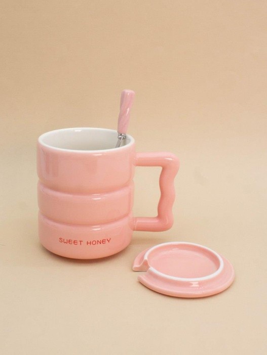 Кружка «Sweet honey», pink (400 ml) 