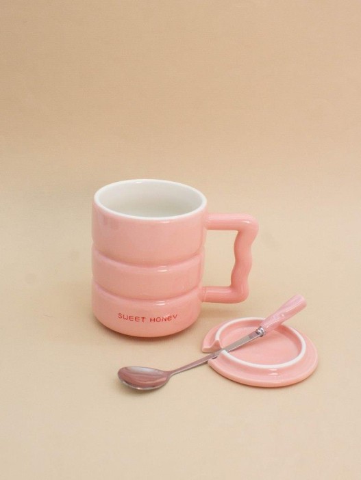 Кружка «Sweet honey», pink (400 ml) 