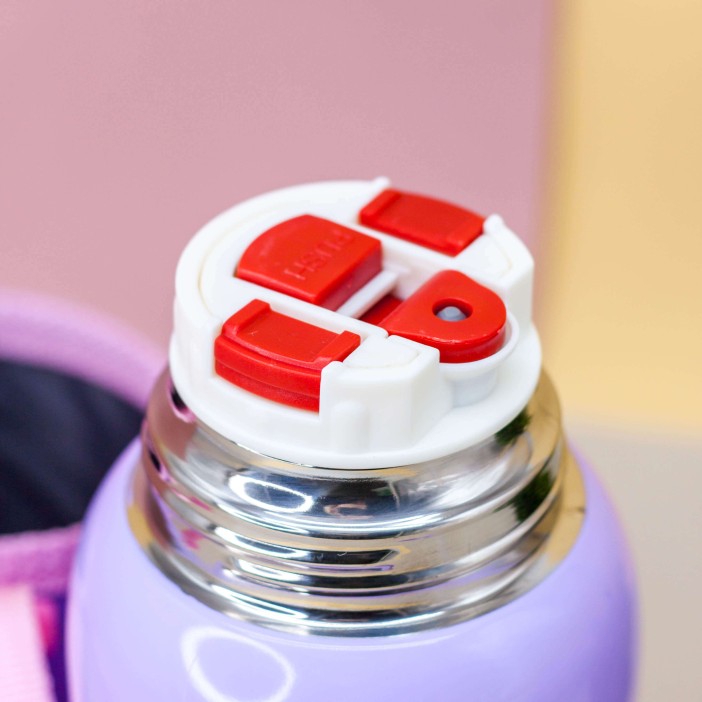 Термос "Cute cat", purple (550 ml) 