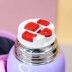 Термос "Cute cat", purple (550 ml) 