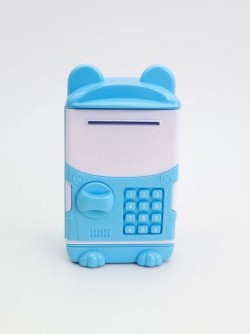 Копилка-сейф "Cute animal", blue (14x8 см)