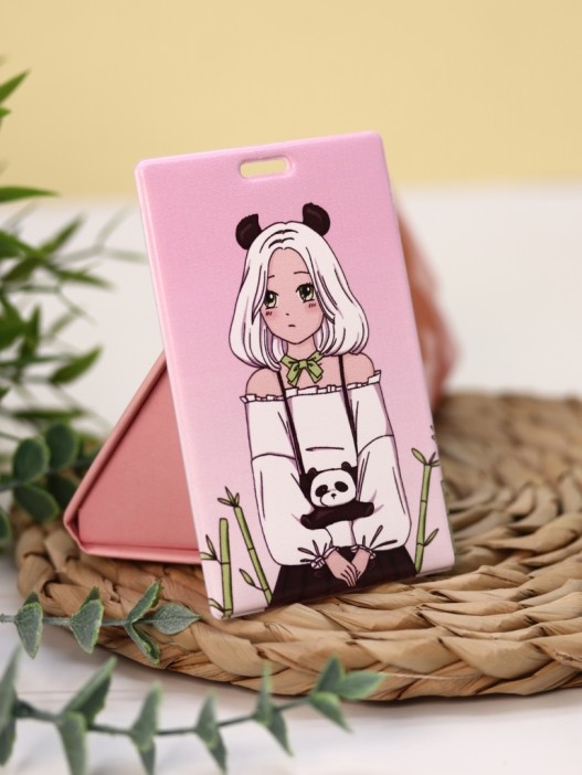 Держатель для карт Аниме &quot;Perfect panda girl&quot; (6,5 х 10,4 см) 