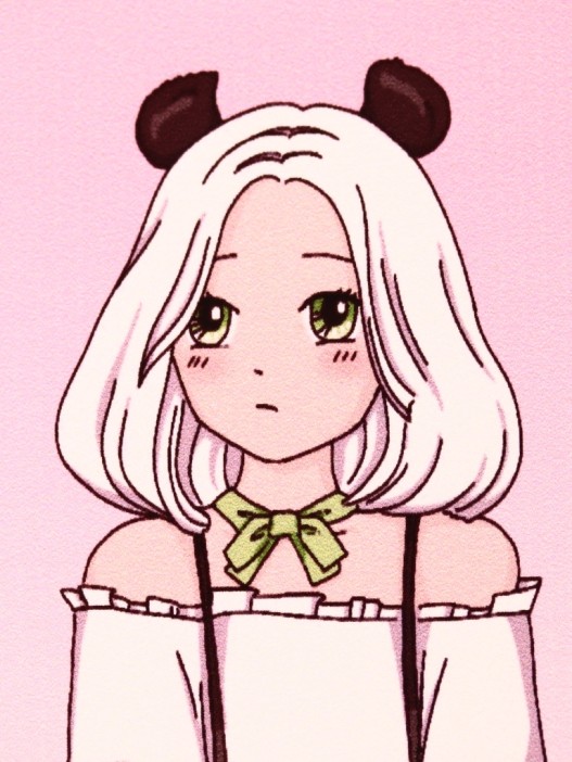 Держатель для карт Аниме &quot;Perfect panda girl&quot; (6,5 х 10,4 см) 