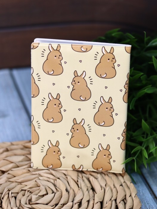 Обложка для паспорта Аниме «Many hare», плотность 600 мкм 