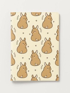 Обложка для паспорта Аниме «Many hare», плотность 600 мкм