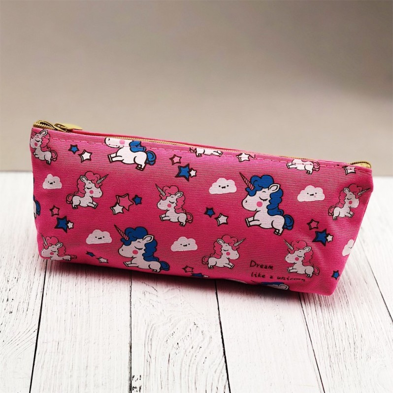 Пенал &quot;Единороги&quot;, pink 