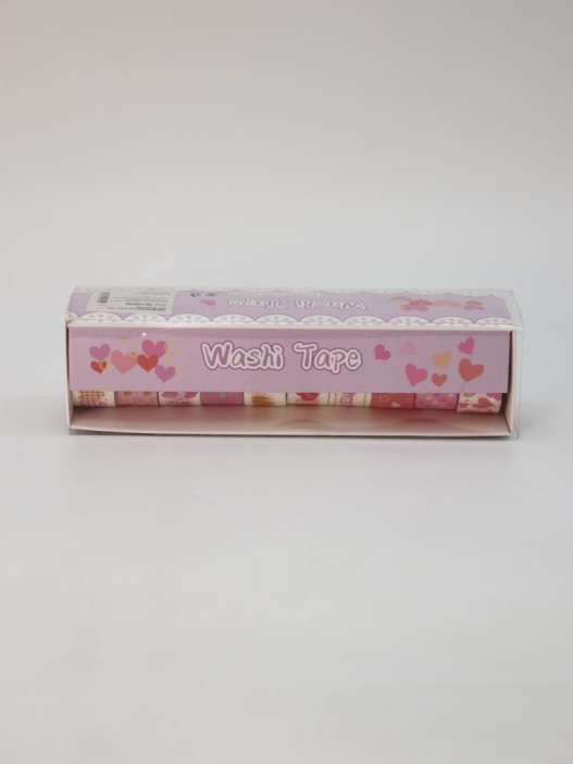 Набор декоративного скотча 10 шт. &quot;Love story&quot;, mix  (1.5см*2м) 