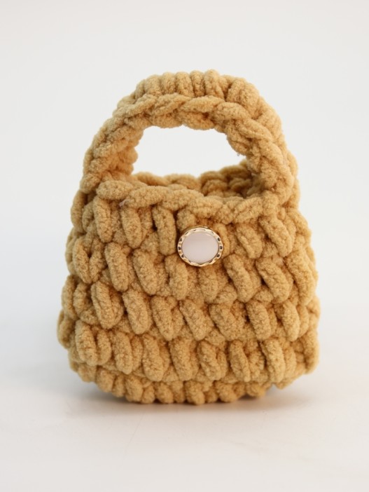 Сумочка для наушников &quot;Bear&quot;, brown (11.5*9.5 см) 