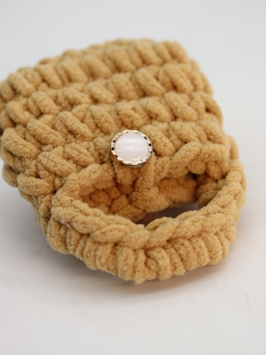 Сумочка для наушников &quot;Bear&quot;, brown (11.5*9.5 см) 