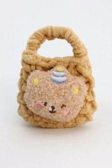 Сумочка для наушников "Bear", brown (11.5*9.5 см)