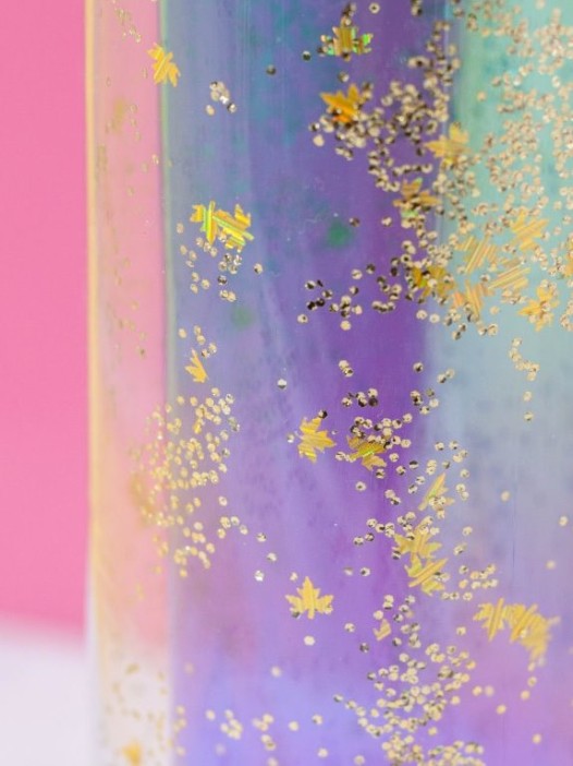 Бутылка &quot;Tinsel&quot;, green-purple (500 ml) 