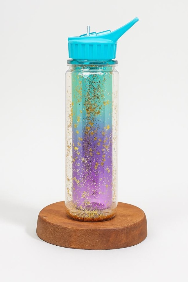 Бутылка "Tinsel", green-purple (500 ml)