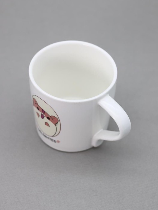 Кружка «Delighted hamster», pink (360 ml) 