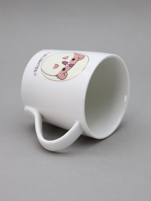 Кружка «Delighted hamster», pink (360 ml) 