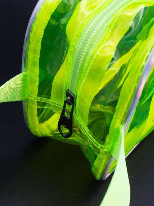 Косметичка - пенал &quot;LOVE&quot; yellow, 12,5*22*7 см 