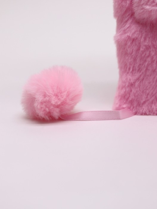 Блокнот плюшевый «Pink Kitten» (21,5*14,5 см) 